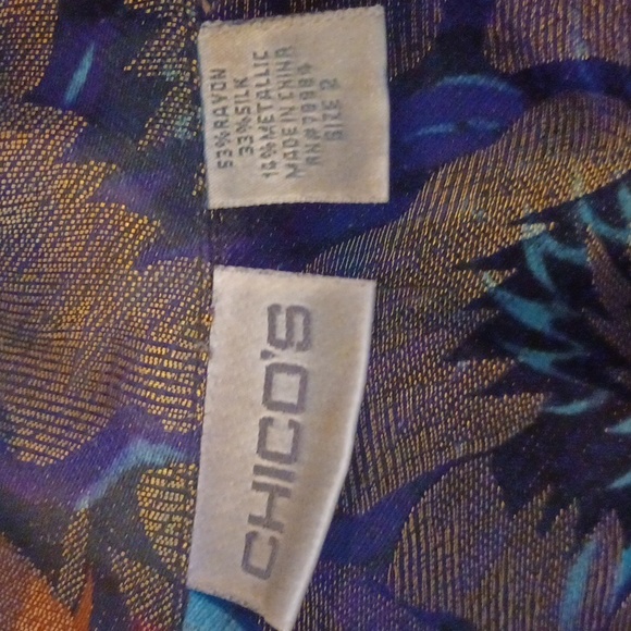 Chico's jacket size 2, 3/4 sleeves - Picture 2 of 6